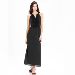 NWT Old Navy Black Maxi Dress