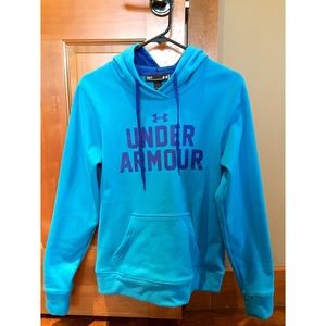 Under Armour blue sweatshirt