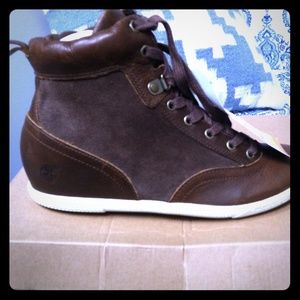 Timberland Earthkeepers Wedge Sneaker Boot New