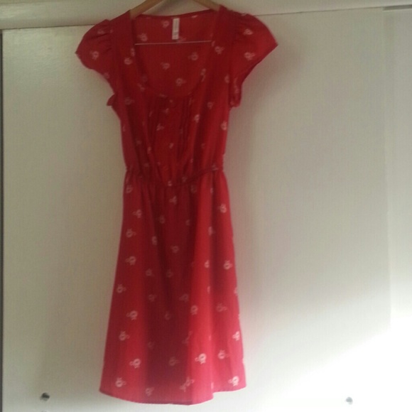 Red dress