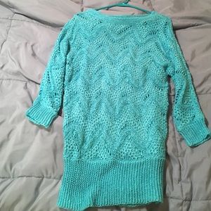 Lilly Pulitzer turquoise Larissa sweater