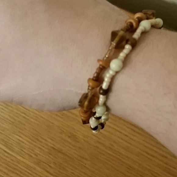 Earthy beaded bracelets