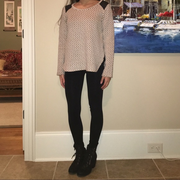 Thick knitted sweater