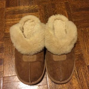 UGG Coquette Chestnut Slip Ons