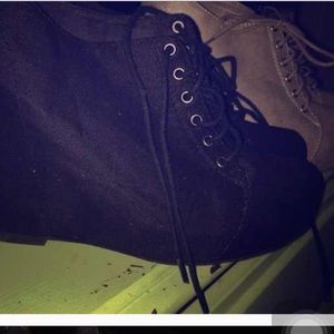 Black booties