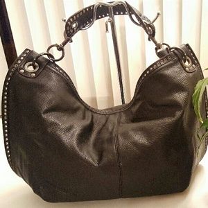 Modern Leather Look Handbag