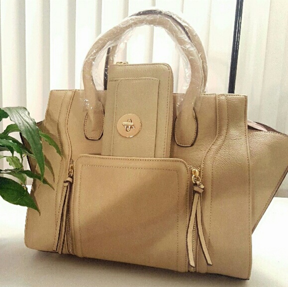Modern Fashion Satchel w/ Wallet
