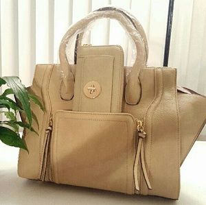 Modern Fashion Satchel w/ Wallet