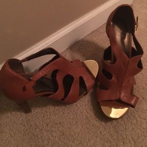 Strappy heels