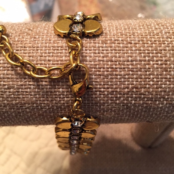 Pendant Chain Bracelet OS Adjustable NWT - Picture 2 of 3