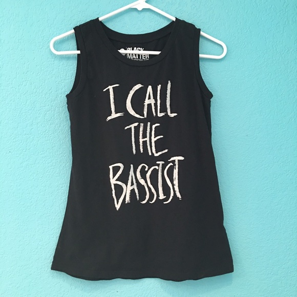 I Call The Bassist Muscle Tank Top