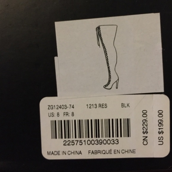 Bebe Taryn thigh high boots - Picture 3 of 4