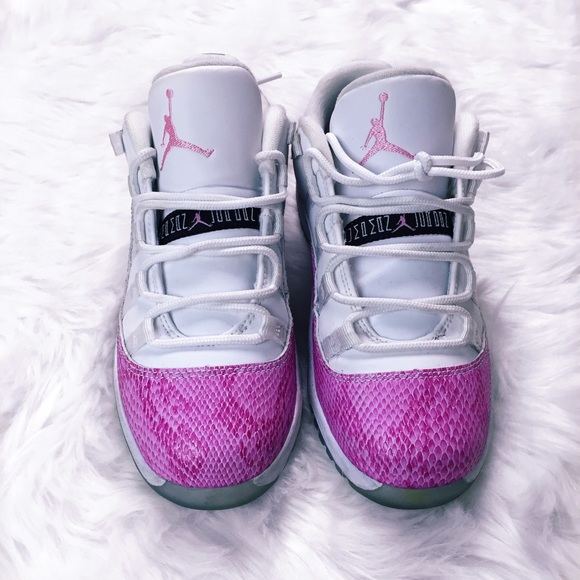 Snakeskin Jordan 11's