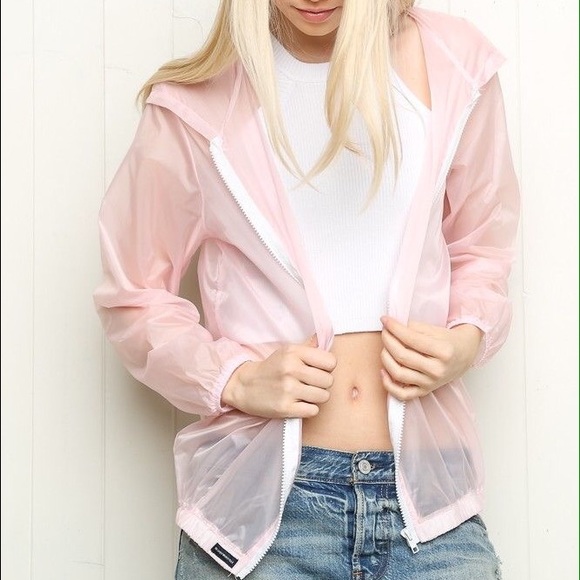 pink scar windbreaker