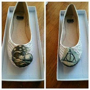 Custom Bookpage shoes.