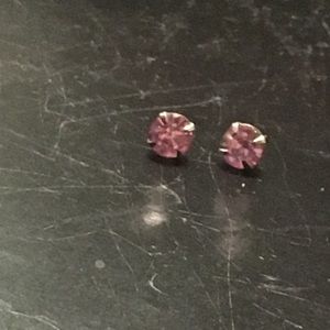 Pink earrings