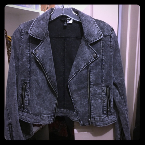 Denim jacket ..crop style