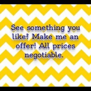 All offers considered