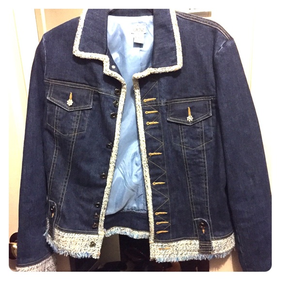 Very detailed jean jacket