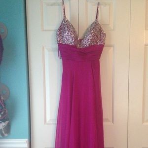 Magenta Formal Dress