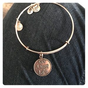 Alex & Ani "Live a Happy Life" bracelet