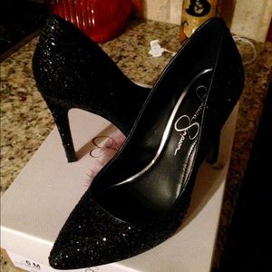 Jessica Simpson dressy sparkle heels