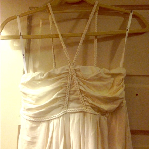 TART White Strappy Dress