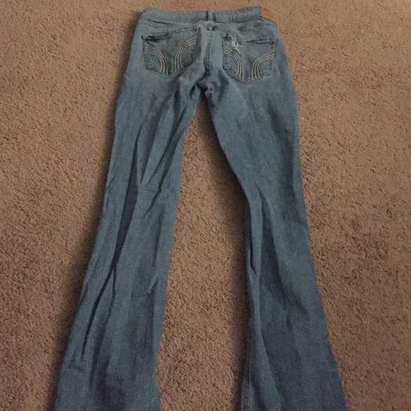 Hollister boot cut ripped jeans - Picture 2 of 4