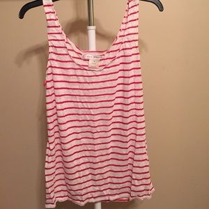 Red Striped Tank Top