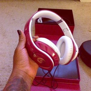 Beats by Dre Pink Headphones