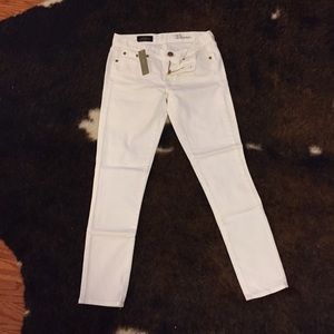 J. Crew White Skinnies, NWT