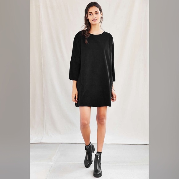 black sack dress