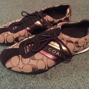 Coach sneakers in great condition.