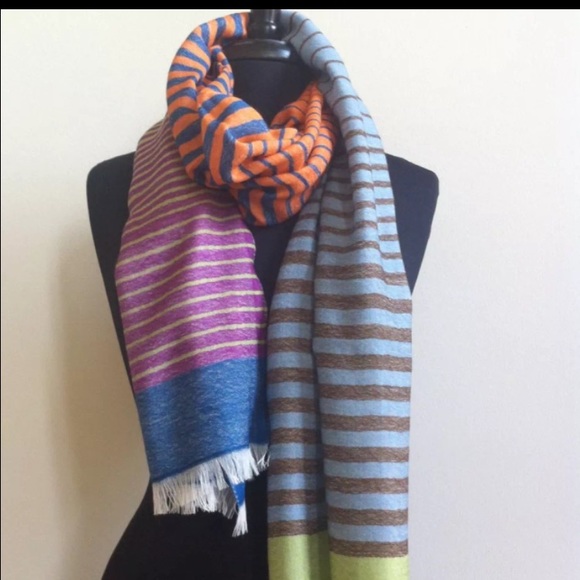 NWT Stripes Scarf from Anthropologie by Ahujasons