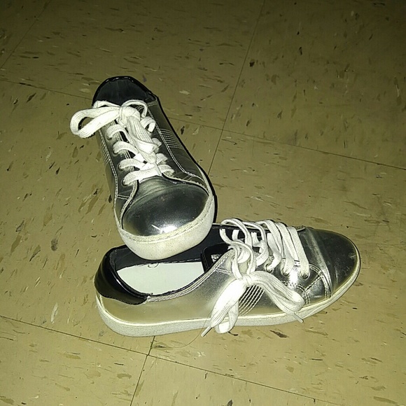 Silver Aldo shoes
