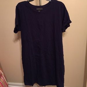 Navy T-Shirt Dress