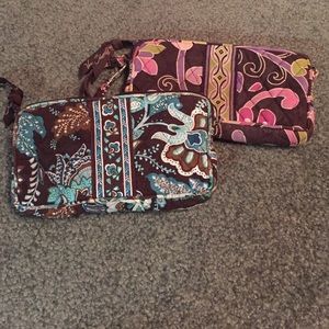 Vera bradley wristlets