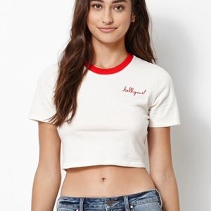 Hell Yas Cropped Shirt