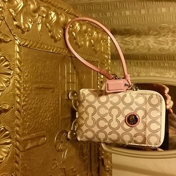 Coach  cell phone wristlet