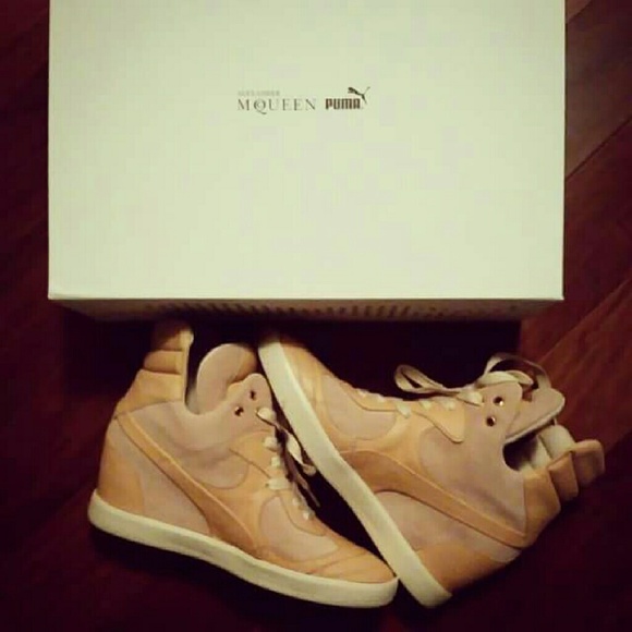 alexander mcqueen wedge sneakers