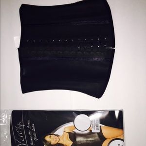 Latex waist cinchers