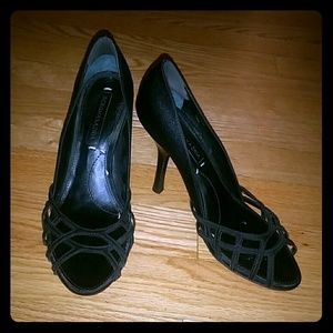BCBG Max Azria Black Sandals size 7.5