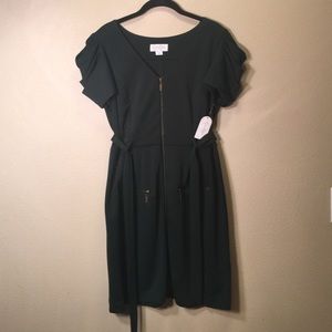 Dress (forest green) by Jessica Simpson