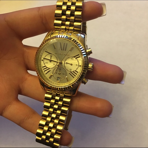 Michael Kors gold watch