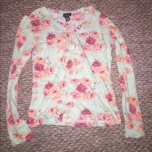 Cute floral shirt
