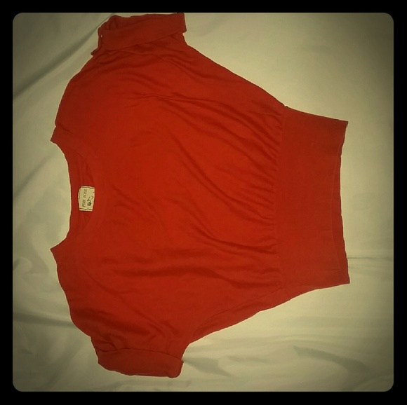 Pink Rose cropped sweater