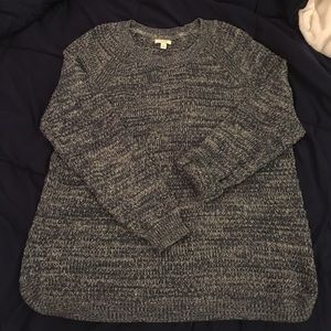 Cable-knit sweater