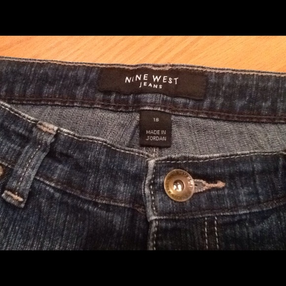 Nine West size 16 boot cut stretch jeans - Picture 1 of 3