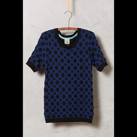 Anthropologie Sweaters - Dotted Jacquard Pullover