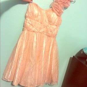 Pink & Gold formal dress